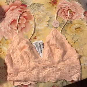 Pink bralette